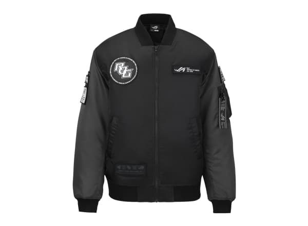 ASUS ROG Cosmic CJ3001 - Bomber jacket - L - grå, svart