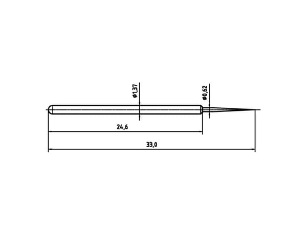 PTR 1025/E-BST-1.5N-AU-0.62 Tarkkuusmittausanturi