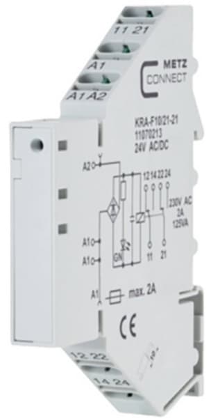 Metz Connect 11070213 Kytkinelementti 24, 24 V/AC, V/DC (max) 2 x kytkin 1 kpl