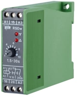 METZ CONNECT RSDw-E10, Svart, Grön, 24 V, 230 V, 22,5 x 90 x 70 mm, 150 g, -10 - 50 ° C