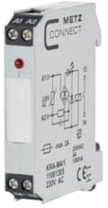 Pikkukuva 1 / 2: METZ CONNECT KRA-M4/1, Valkoinen, -20 - 55 °C, 230 V, 250 V, 11,2 x 60 x 87,5 mm, 45 g