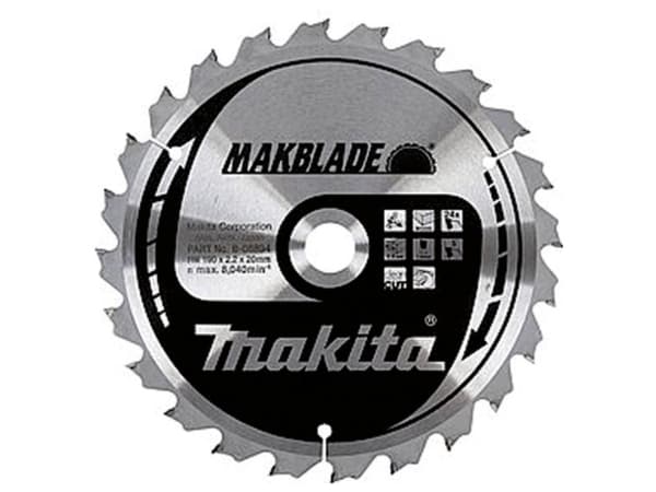 Makita MakBlade, 26 cm, 3 cm, 1,8 mm, 2,3 mm, Makita, 1 styck