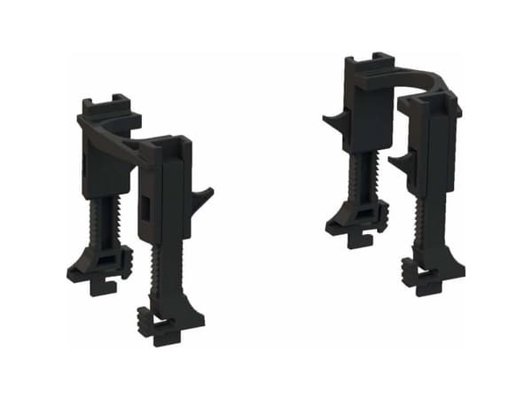 Bachmann PDU-liittimen lukko - musta (6 kpl) ( 802.0010 )