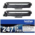 Miniatyrbild 3 av 3: Brother Toner TN-247BKTWIN Original 2-pack Svart 3000 sidor TN247BKTWIN