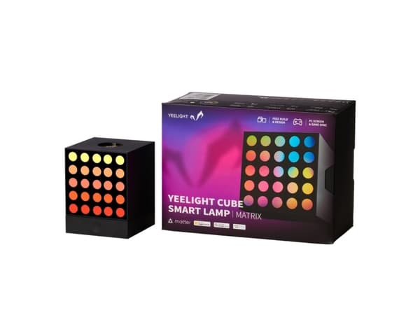 Yeelight Cube YLFWD-0010 - Smart lamp - LED - 2.5 W - RGB-lampa - matrix cube