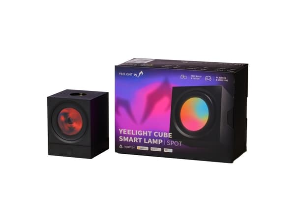 Yeelight Cube YLFWD-0008 - Smart lamp - LED - 2.5 W - RGB-lys - spot cube