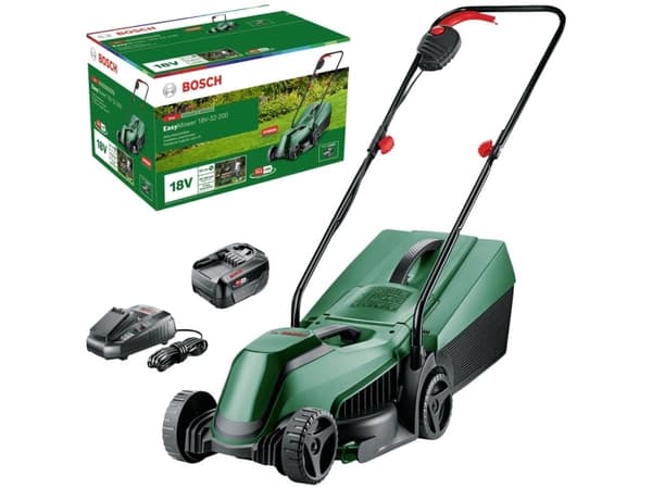 Bosch AKKU PLÆNEKLIPPER EASY 18V-32-150 3AH