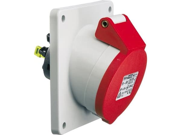 Pistorasia CEE 5P 16A 380V H6 100x92 S