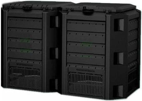 Prosperplast Module Compogreen, 800 l, Svart, Polypropylen (PP), Polen, 1350 mm, 719 mm