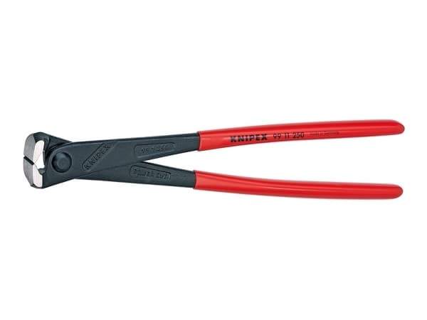 Knipex 99 11 250, Hovtang, 2,5 cm, 3,8 mm, Stål, Stål, Rød