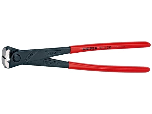 Knipex 99 11 250, Hovtang, 2,5 cm, 3,8 mm, Stål, Stål, Rød