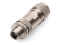 Miniatyrbild 1 av 5: DIGITUS - Nätverkskontakt - M12 (P) straight/screwable - skärmad - CAT 6a - IEEE 802.3an/IEEE 802.3af/IEEE 802.3at - X-coded, IP67