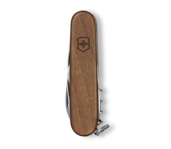Victorinox Spartan Wood, Klappkniv uten lås, Multiverktøyskniv, Dolk, Tre, Rustfritt stål, 10 verktøy
