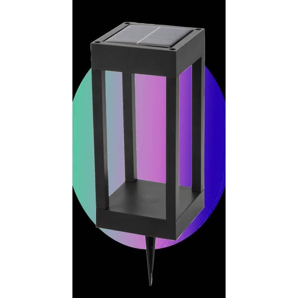 Megatron MT70010 Solcells-utomhusmarkbelysning LED LED fast installerad 0.6 W Svart