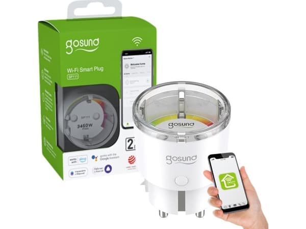 Gosund | NiteBird Smart WiFi-uttag Gosund SP111 3680W 16A, Tuya