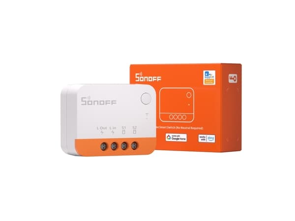 Sonoff ZigBee, Ledning & Trådløs, ZigBee, Oransje, Hvit, 2400 MHz, Innendørs, Polykarbonat (PC)