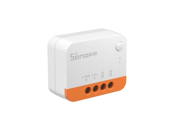 Sonoff ZigBee, Kabel & Trådlös, ZigBee, Orange, Vit, 2400 MHz, inomhus, Polykarbonat