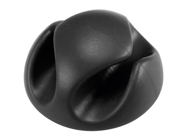 TRU COMPONENTS 558352 Kaapelipidike Itseliimautuva Musta 1 kpl