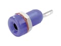 Miniatyrbilde 1 av 2: TRU COMPONENTS TC-R1-16A Blue Laboratorietilslutning Tilslutning, indbygning lodret Stift-diameter: 4 mm Blå 1 stk