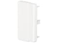 Miniatyrbild 1 av 3: Hager LFF6009069016 Ändlock (B x H) 90 mm x 60 mm Vit 1 st