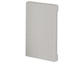 Miniatyrbild 1 av 2: Hager BR6510067035 Endestykke (B x T) 100 mm x 68 mm Grå 1 stk