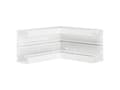 Pikkukuva 1 / 2: Hager BR6513049016 Sisäkulma (L x S) 130 mm x 68 mm Valkoinen 1 kpl