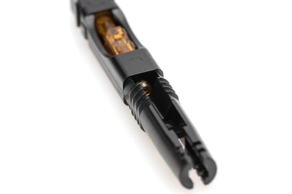 DIGITUS - Nettverkkontakt - SC/UPC-enkeltmodus (hann) - fiberoptisk - 2.5 mm - 9 / 125 micron - svart, blå (en pakke 10)