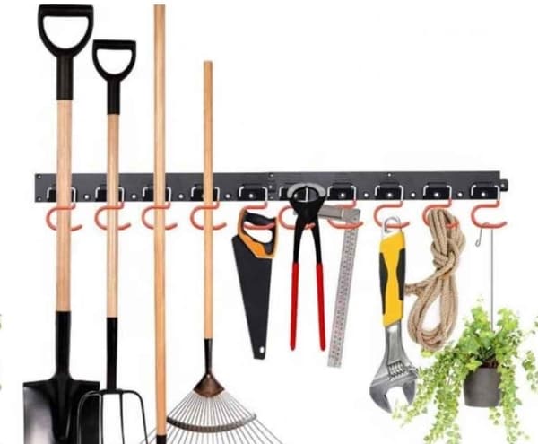 Green&gt;it® täydellinen ripustusjärjestelmä puutarhatyökaluille