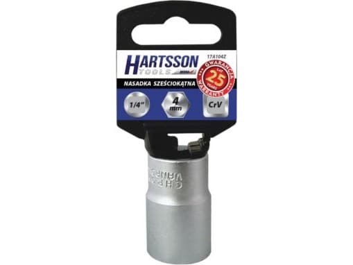Hartsson kuusiokolo 1/4" 6mm (17A106Z)