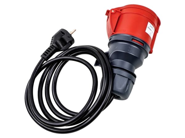 Testboy 96712000 Tre-Fas Adapter 32 A – Reiner Adapter (for TV 465) Adapter 1 stk.