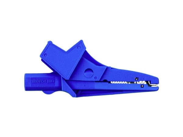 Testboy Crocodile clip Sininen 1 kpl