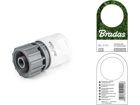 White Line WL-2141 WHITE LINE QUICK-COUPLING THREAD 3/4 STOP // AOH WL-2141