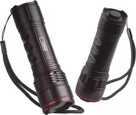LED metalli taskulamppu 500 lm 4 AAA zoomilla P3115