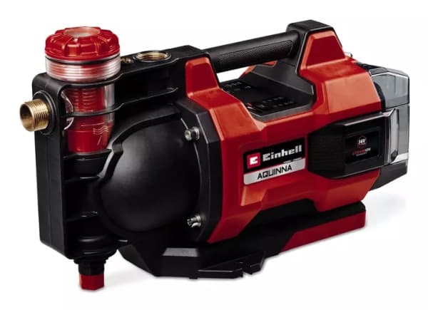 Einhell AQUINNA, Batteri, 3,7 stang, 3800 l/t, Sort, Rød
