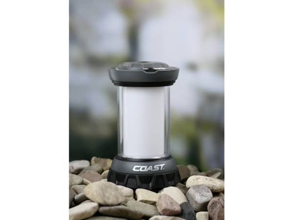Coast 20374 EAL12 Campinglanterne LED (RGB) 168 lm Batteridrevet 312 g Sort, Sølv