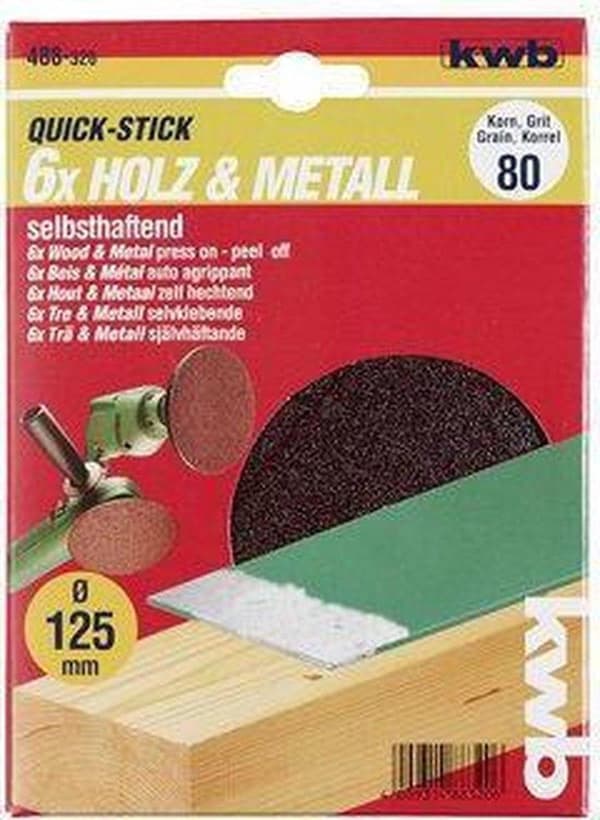 kwb 488320 diameter 125 mm 5 st (488320)