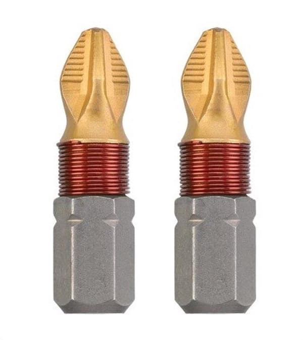 kwb 124001 bit sæt PH 1 stål 2 stk (124001)