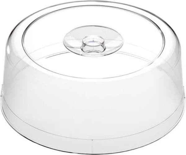 Vershouddeksel transparent - ø33 cm - Set med 2 delar