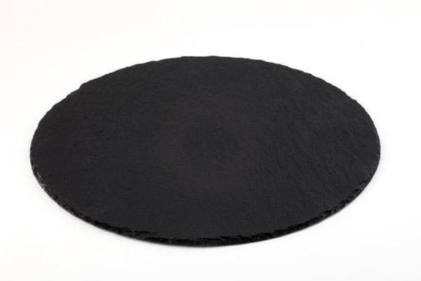 Naturligt serverplateau - ø33cm - Sæt med 2 stk