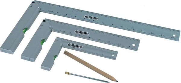 Brüder Mannesmann M81210 0418002 prova fyrkantig set om 5 (0418002)