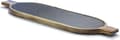 Miniatyrbillede 1 af 3: APS-Germany® Borrelplank med naturstensindlægsplateau - 2 stykker - serverplanke - hapjesplank - kaasplank - 40 x 15 cm