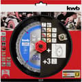 Miniatyrbillede 3 af 4: kwb 586995 rundsavsklingesæt 190 x 30 mm 1 stk (586995)