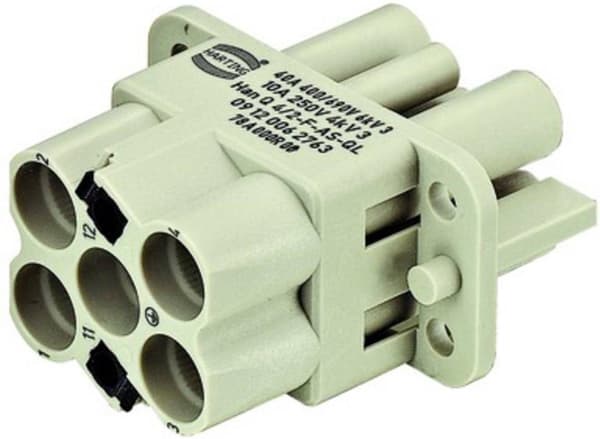 Harting fatningsindsats 09120062763 - pakke med 10 stk (09 12 006 2763)