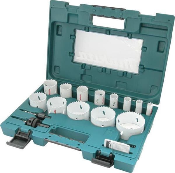 Makita - hålsågssats - för trä, plast, aluminium, stål - 16 stycken