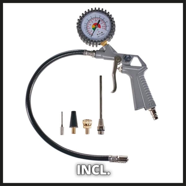 Einhell 4020660 kompressor TC-AC 190 OF sæt 8 bar 1 cylinder (4020660)