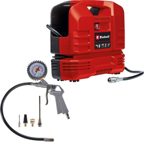 Einhell 4020660 kompressor TC-AC 190 OF sæt 8 bar 1 cylinder (4020660)
