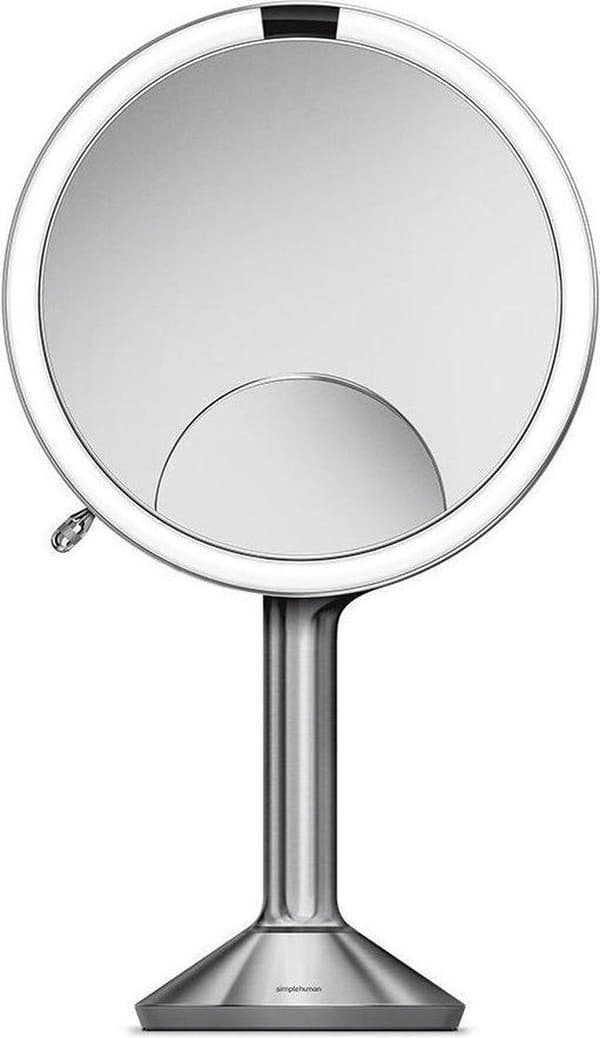 Simplehuman ST3024 sensorspegeltrio, borstat rostfritt stål 20cm (ST3024)