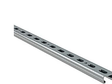 Walraven montageskinne 2m - Elforzinket RapidStrut 41x21x1,5mm.