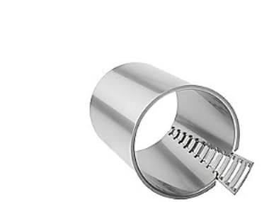 Støttebøsning 63mm SDR11 - AISI304. Lgd. 175mm. Med kile