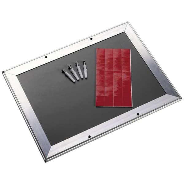Durable Fällram Användning papperformat: 1 x DIN A4 Inomhus, regnskyddad utomhus 479623 Aluminium Silver 1 st
